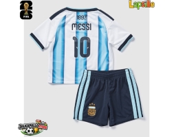 Argentiina Lionel Messi #10 Kotipaita Lapsille MM-kisat 2026 Lyhythihainen (+ shortsit)